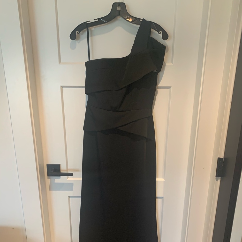 Classic black BCBG gown